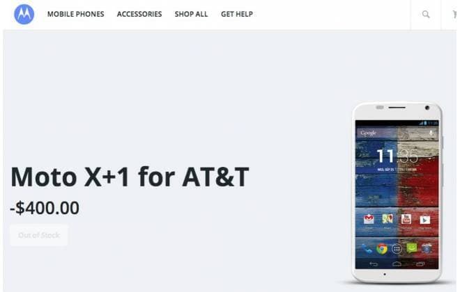 Site da Motorola exibe suposto preço do Moto X+1