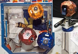 Robôs flutuantes da NASA vão ganhar celular do Google