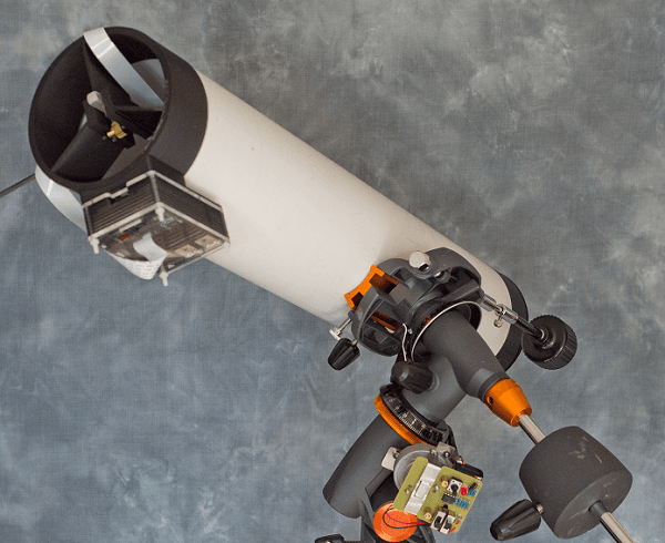 Telescópio feito com impressora 3D e Raspberry Pi captura imagens da Lua
