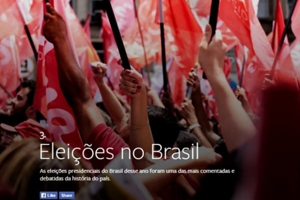 Eventos no Brasil são destaques entre tópicos mais discutidos no Facebook em 2014