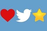 Curtidas no Twitter aumentam 6% após a chegada dos corações