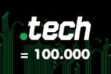 Domínio .TECH ultrapassa a marca de 100.000 nomes de domínio registrados