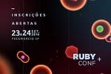Inscreva-se na RubyConf, maior conferência de Ruby da América Latina que acontece em SP