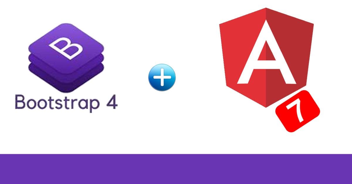 Angular 7 com Bootstrap 4