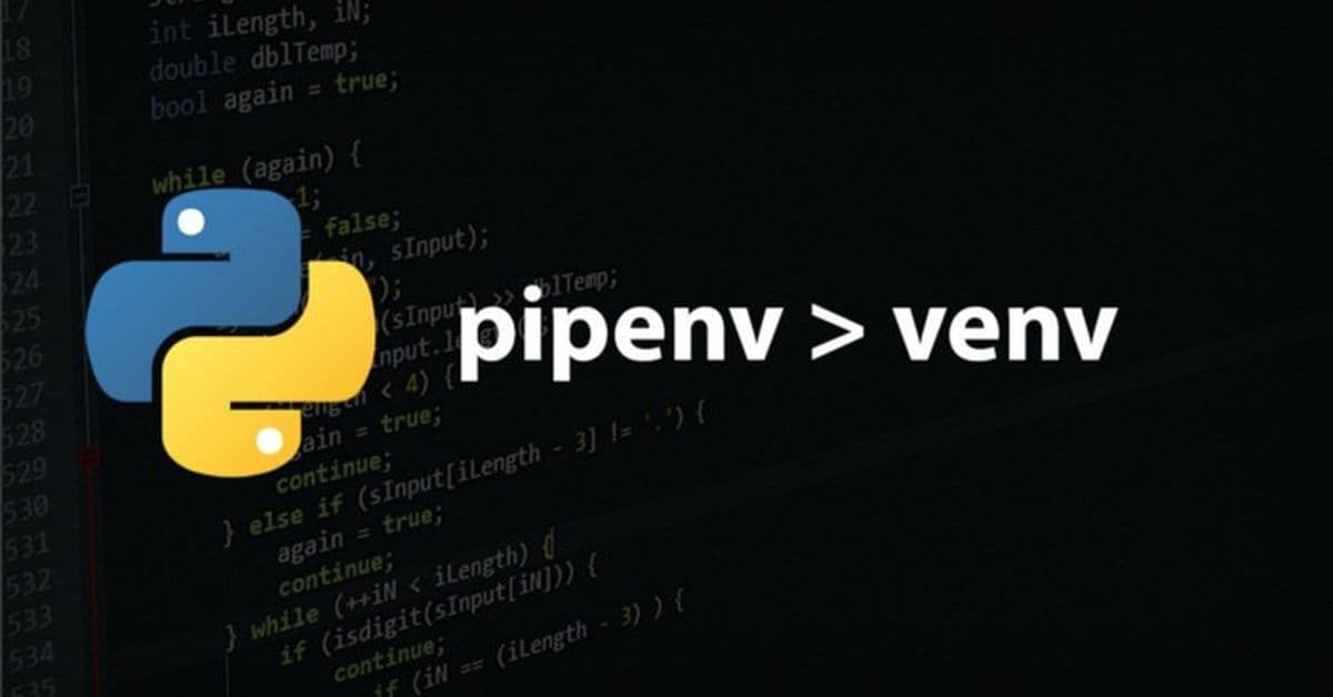 Gerenciando seu projeto Python com o Pipenv