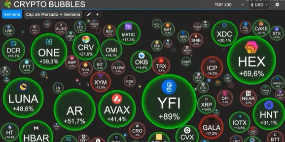 Criando um CryptoBubbles-clone com JavaScript