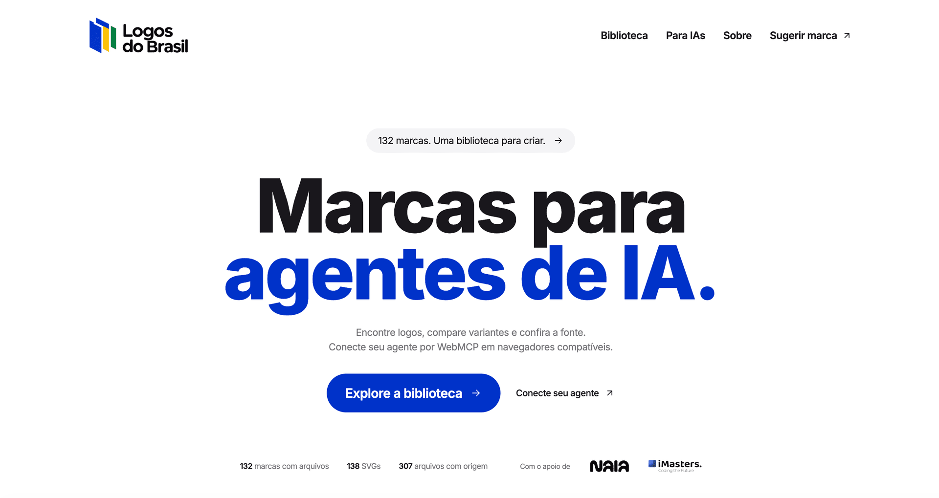 iMasters e Naia criam Logos do Brasil, biblioteca de marcas para pessoas e agentes de IA