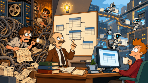 A ideia que libertou os dados: como nasceu uma das maiores revoluções da computação.