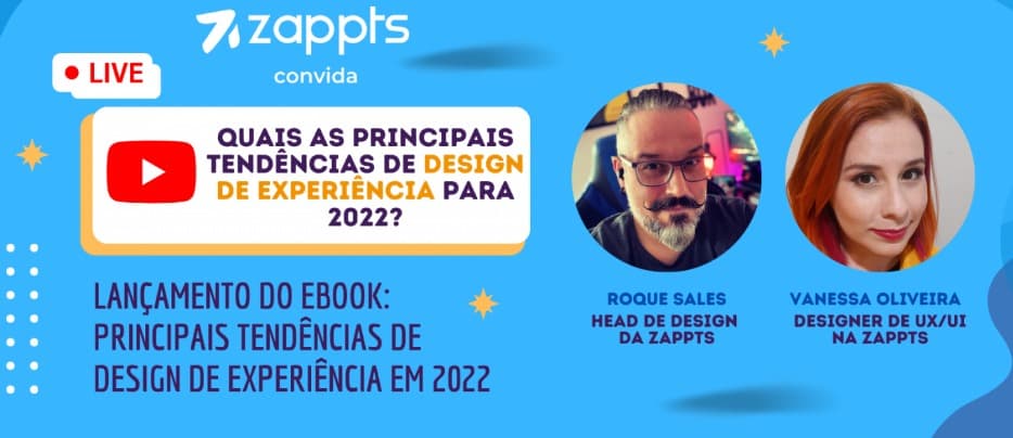 Zappts promove eventos para profissionais de Design de Experiência em julho