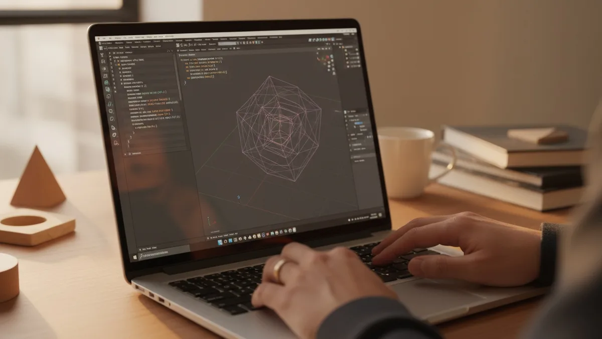 Como usar o Blender com agentes de código no macOS para automação criativa