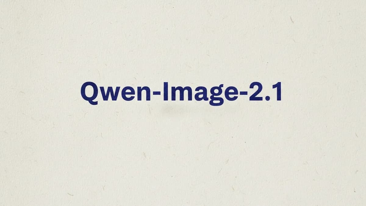 Qwen-Image-2.1 chega open source e junta geração e edição de imagem num só modelo