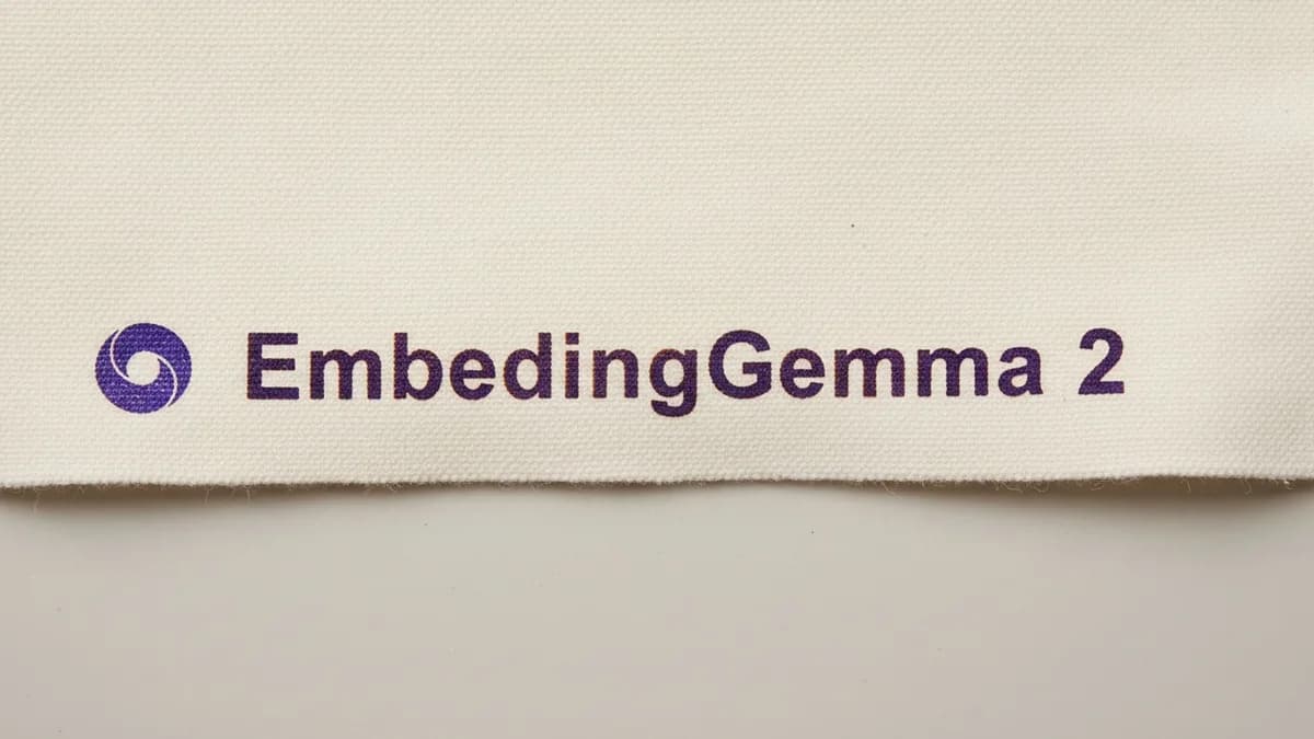 EmbeddingGemma 2 traz busca semântica multimodal para rodar no celular sem GPU pesada