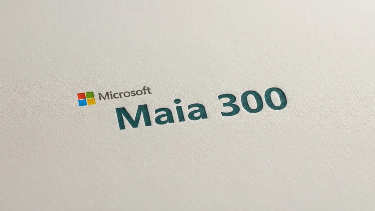 Microsoft detalha Maia 300, terceiro chip de IA próprio voltado a cortar custo na Azure