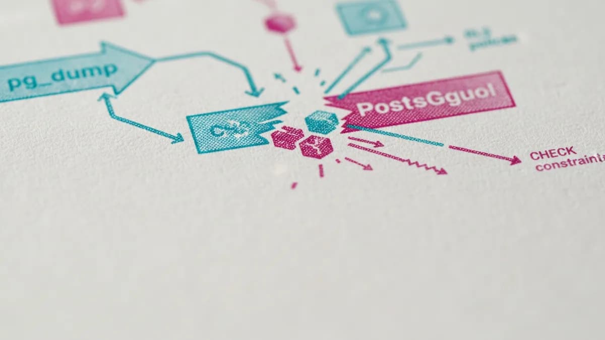 Dumps do PostgreSQL entre versões podem corromper dados sem quote_all_identifiers