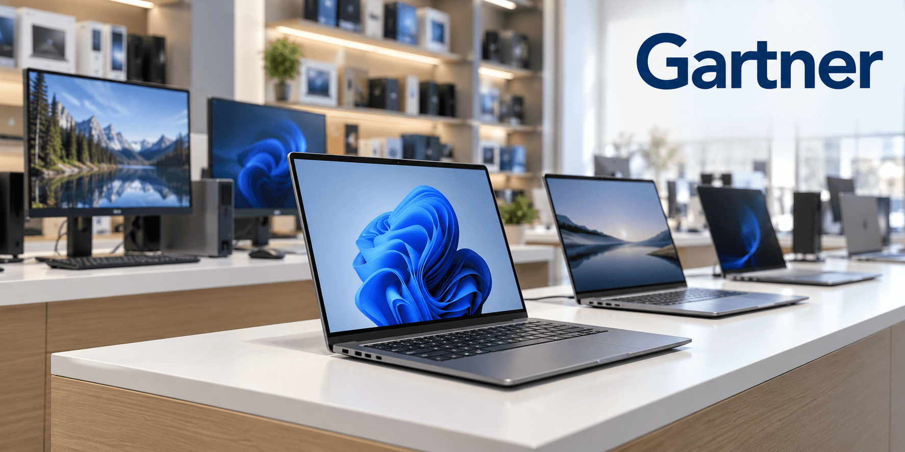 Remessas de PCs caem 22,4% no mundo, aponta Gartner