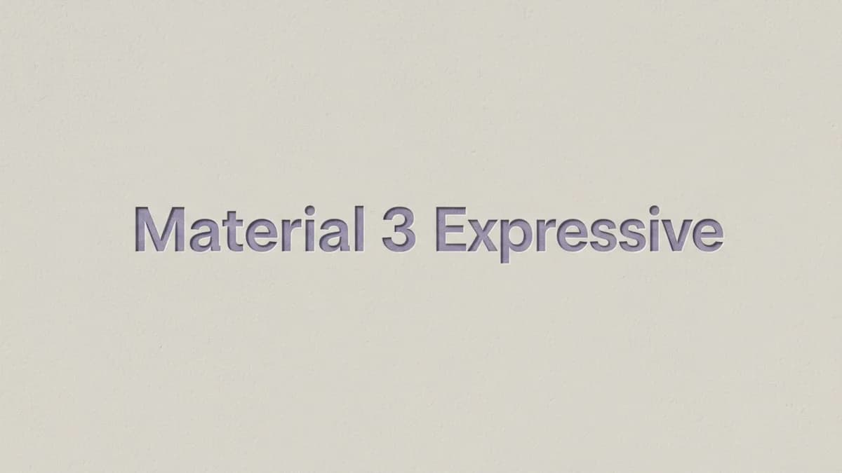 Material 3 Expressive muda tokens de movimento e cor: o que revisar no Figma